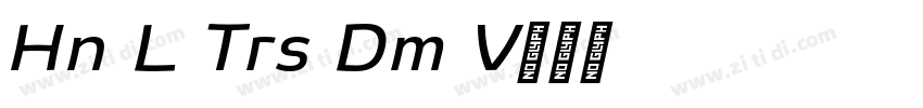 Han Le Tours Demo Ve字体转换